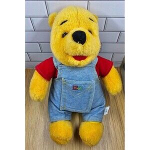 Vtg Winnie the Pooh storybook plush